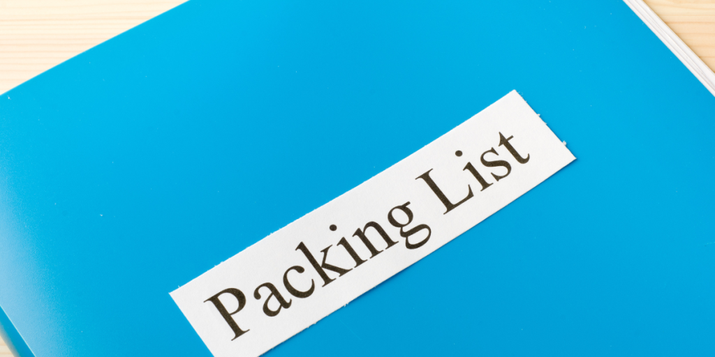 dokumen untuk ekspor, daftar pengepakan (packing list)